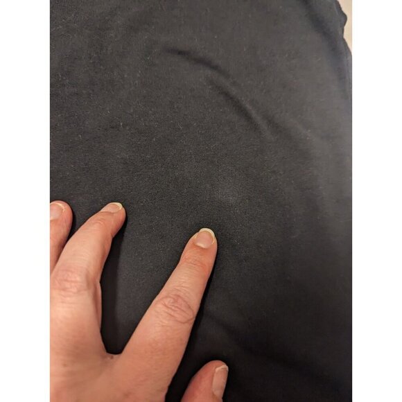 Nike Men's Size Medium Black Graphic Tee Athletic Cut Big Logo - Picture 9 of 11